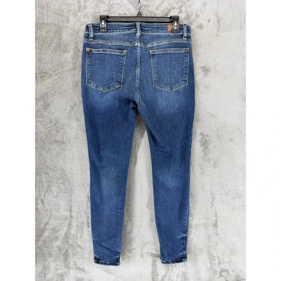 Judy Blue Skinny Fit Jeans Medium Wash Mid Rise JB822252MD Womens Size 13/31 - Picture 8 of 12